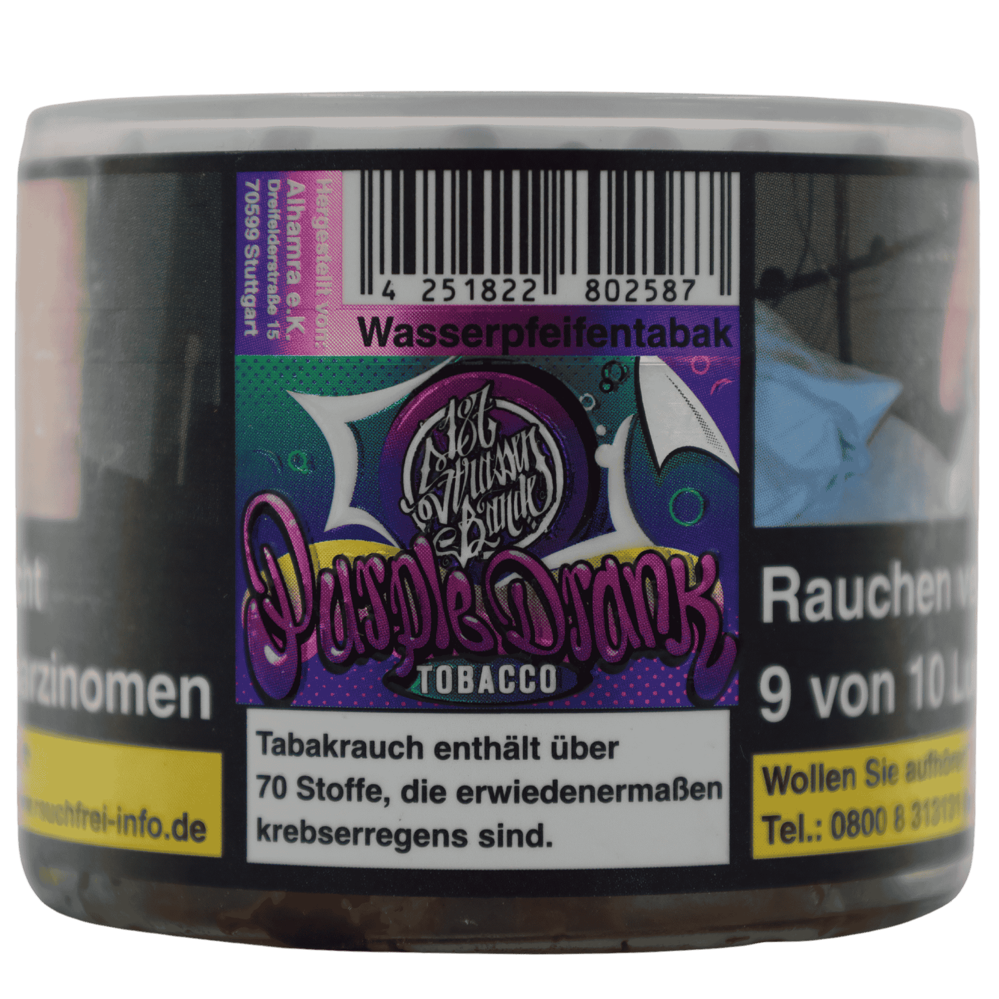 187 Strassenbande Tabak - Purple Drank - 25g