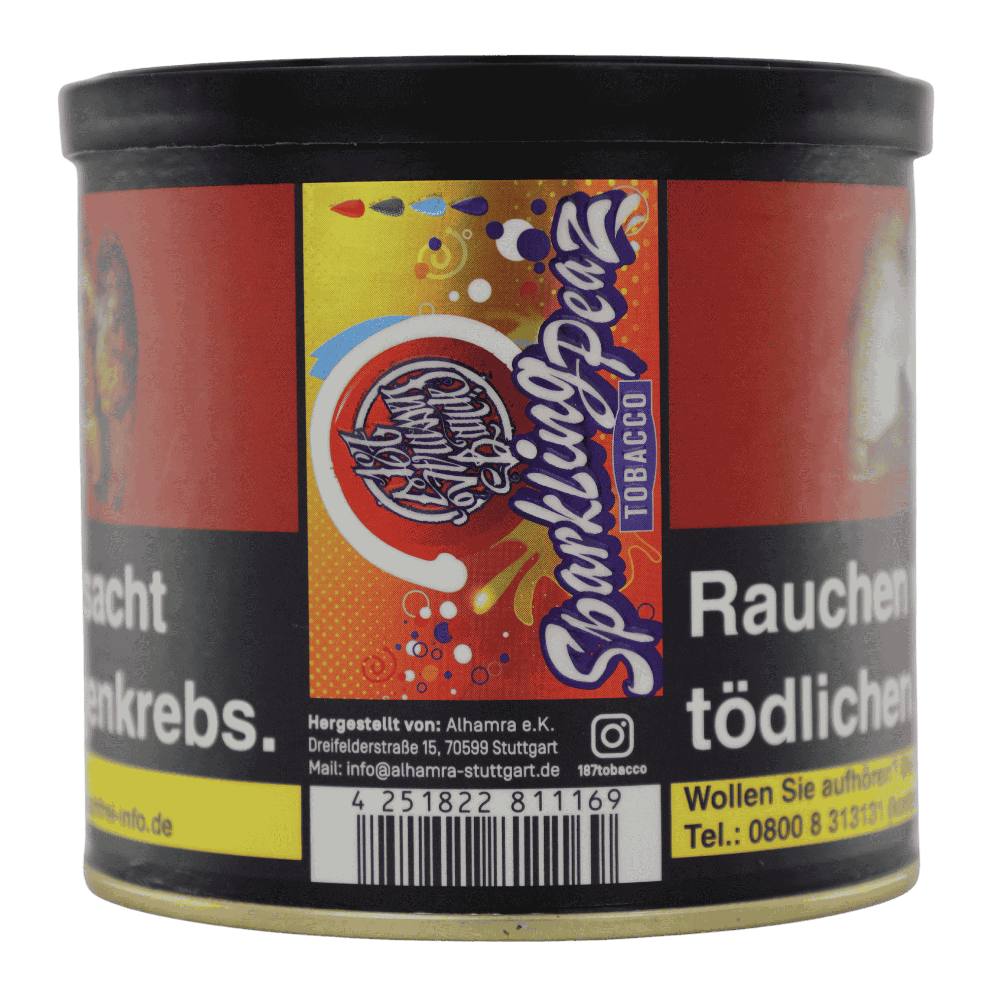 187 Strassenbande Tabak - Sparkling Peaz - 200g