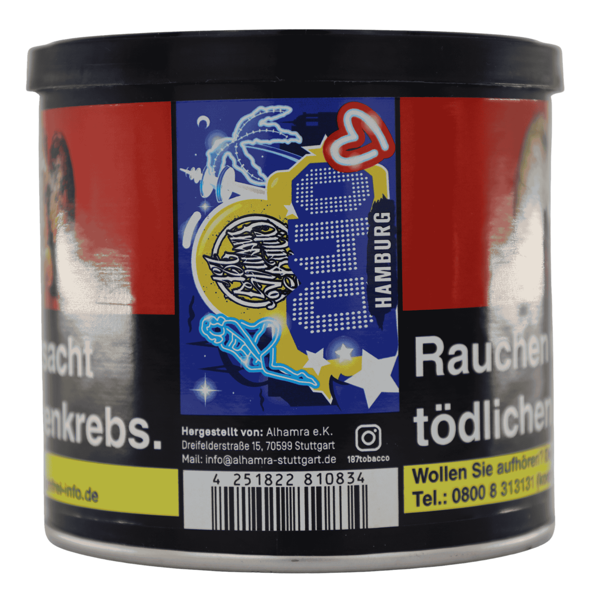 187 Strassenbande Tabak - 040 Hamburg - 200g