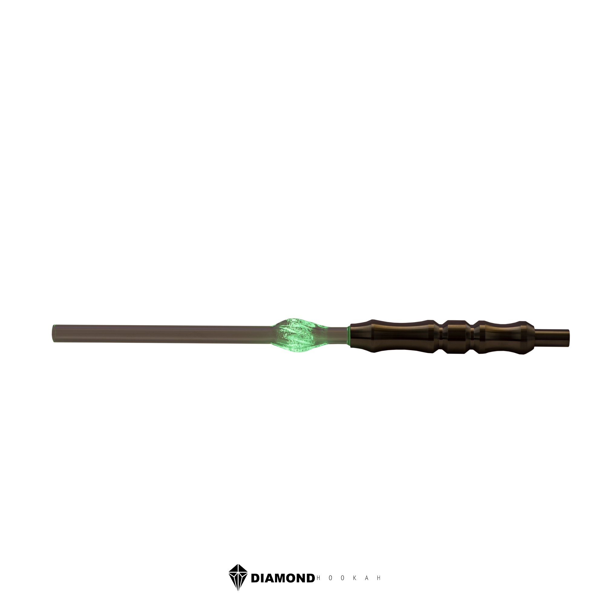 Edelstahl - Glasmundstück Glow