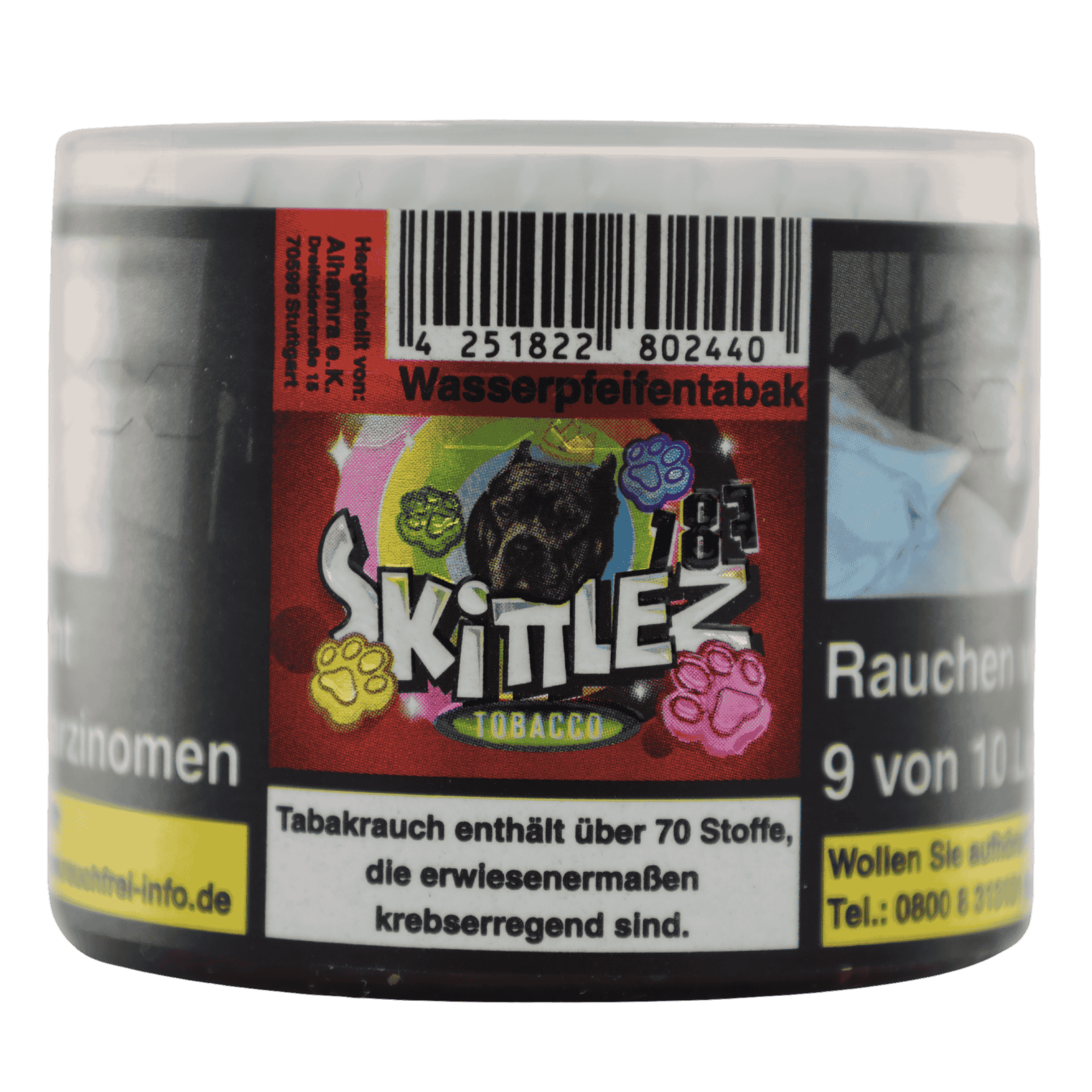 187 Strassenbande Tabak - Skittlez - 25g